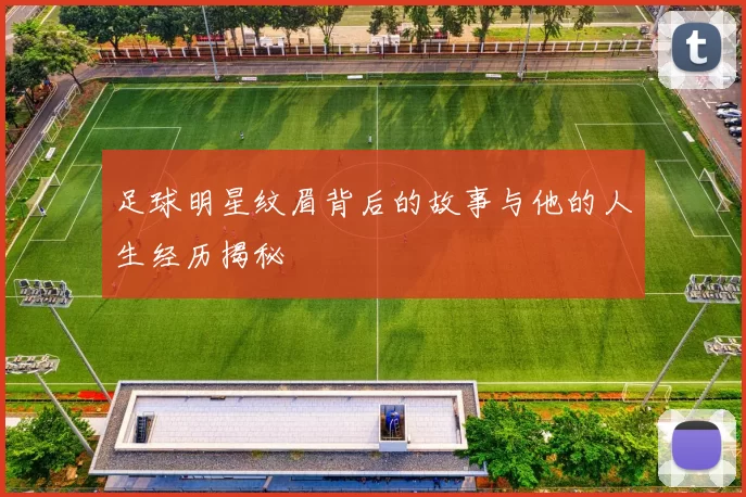 足球明星纹眉背后的故事与他的人生经历揭秘