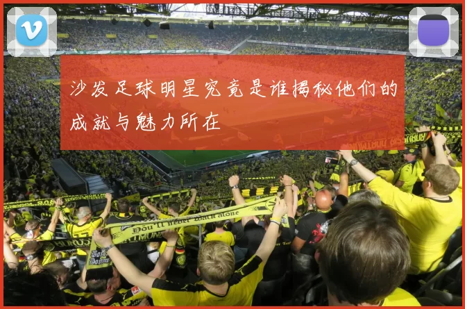 沙发足球明星究竟是谁揭秘他们的成就与魅力所在