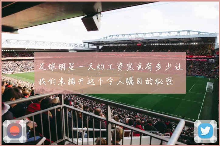足球明星一天的工资究竟有多少让我们来揭开这个令人瞩目的秘密