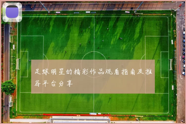 足球明星的精彩作品观看指南及推荐平台分享